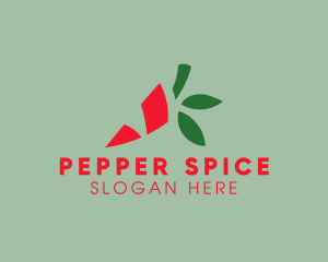 Pepper - Spicy Chilli Pepper logo design