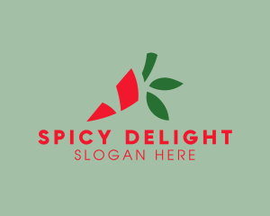 Spicy - Spicy Chilli Pepper logo design