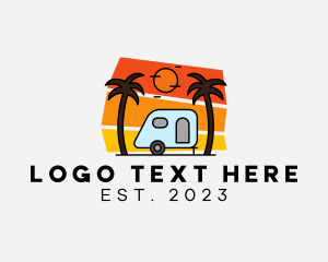 Miami - Summer Adventure Vehicle logo design
