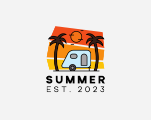 Summer Adventure Vehicle  logo design