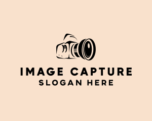 Capture - Photography Camera Lens logo design