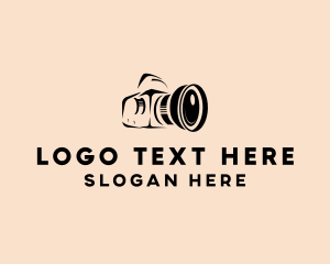 Video - Photography Camera Lens logo design