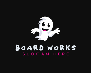 Halloween Ghost Spirit Logo