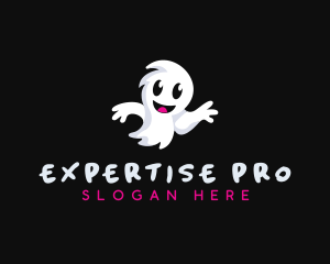 Halloween Ghost Spirit Logo