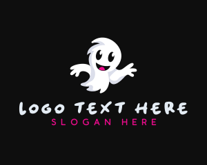 Halloween Ghost Spirit Logo