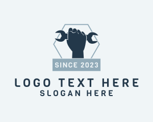 Hexagon - Maintenance Automotive Tools logo design