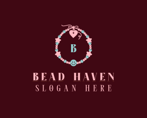 Bracelet Beading Charms logo design