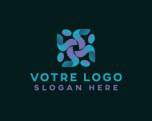 Abstract - Abstract People Charity logo design
