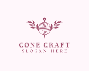 Yarn Textile Handicraft logo design