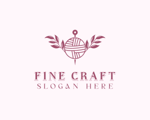 Yarn Textile Handicraft logo design