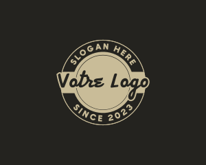 Simple Round Business Logo