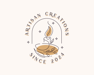 Artisanal Scented Candle logo design