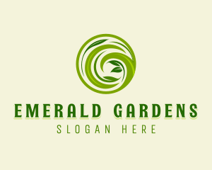 Natural Sustainable Gardening logo design