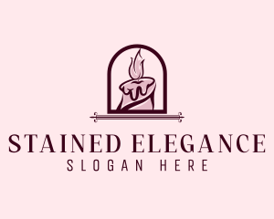 Elegant Candle Light logo design