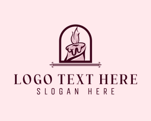 Wedding - Elegant Candle Light logo design