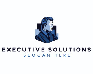 Male Admin Executive logo design