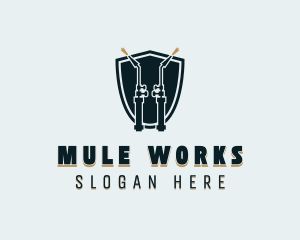 Metal Works Fabrication logo design