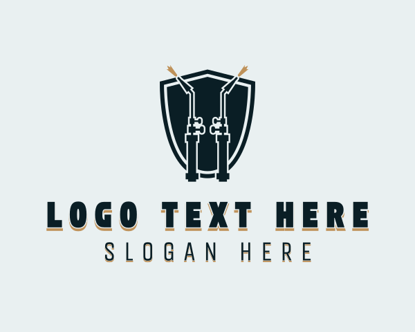Fabrication - Metal Works Fabrication logo design