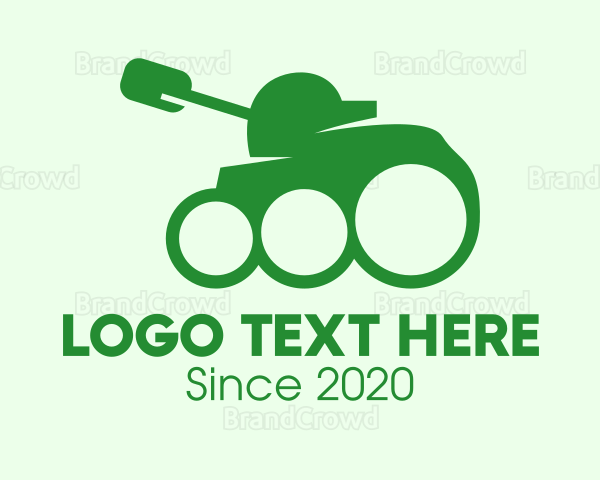 Army Military Tank Logo