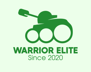 Army Military Tank logo design