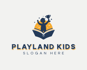 Kid Trophy Kindergarten logo design