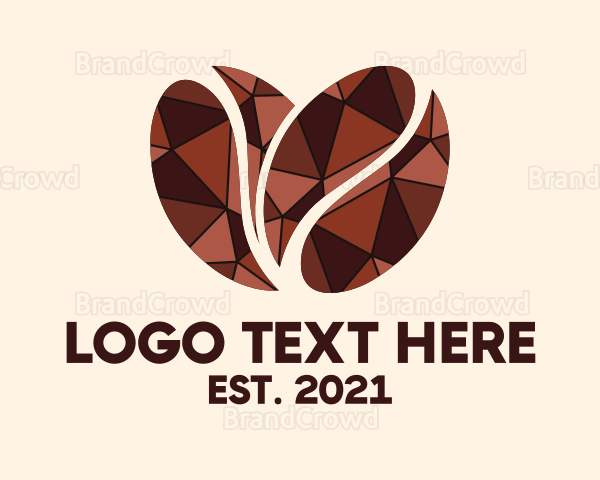 Luxury Coffee Bean Logo