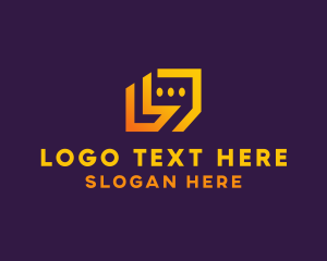 Social Media - Social Chat Box logo design