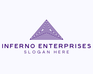 Pyramid Firm Enterprise logo design