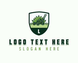 Tool - Lawn Mower Gardener logo design