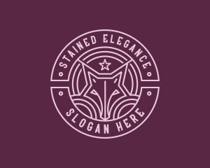 Canine Elegant Crest logo design