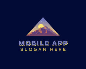 Triangle Mountain Peak Logo