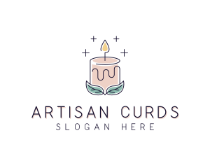 Candle Decoration logo design