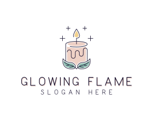 Candle - Candle Decoration logo design