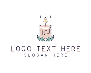 Candle Maker - Candle Decoration logo design