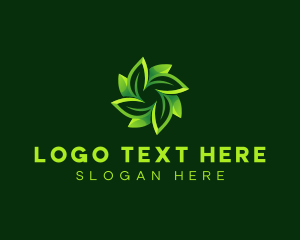 Lawn - Leaf Flower Plant logo design