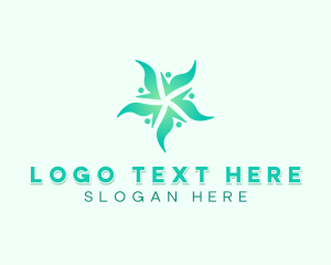 Crowd Sourcing - Community Group People logo design