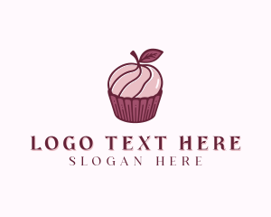 Caterer - Apple Cupcake Bakery logo design