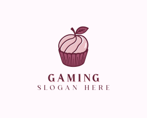 Apple Cupcake Bakery Logo