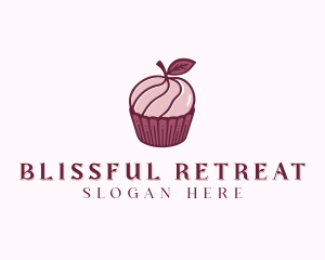 Food Blog - Apple Cupcake Bakery logo design