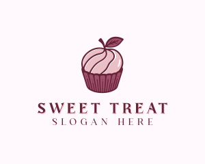 Apple Cupcake Bakery logo design