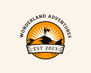 Peak Mountain Expedition logo design