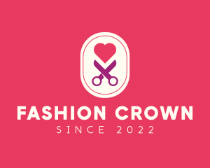 Fashion Design Salon Love logo design