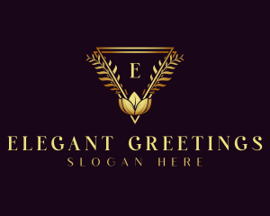 Elegant Bloom Flower logo design