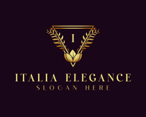 Elegant Bloom Flower logo design