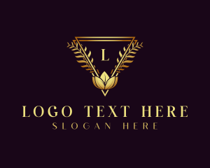 Ornament - Elegant Bloom Flower logo design