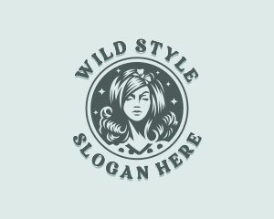 Hairdresser Fashion Salon logo design