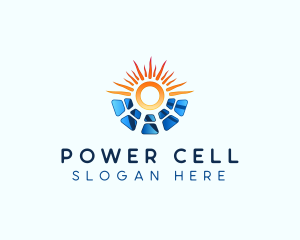 Solar Energy Panel Logo