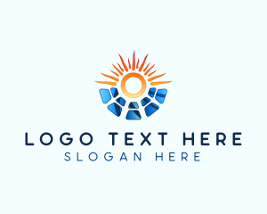 Solar - Solar Energy Panel logo design