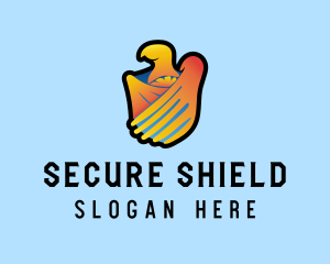 Safeguard - Phoenix Bird Shield logo design
