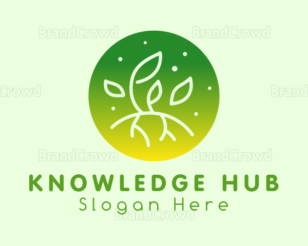 Horticulture Plant Cultivation Logo